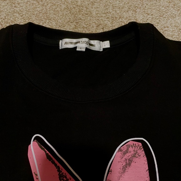 McQ Alexander McQueen Sweatshirt Dress, Glitch Bunny - Picture 4 of 6